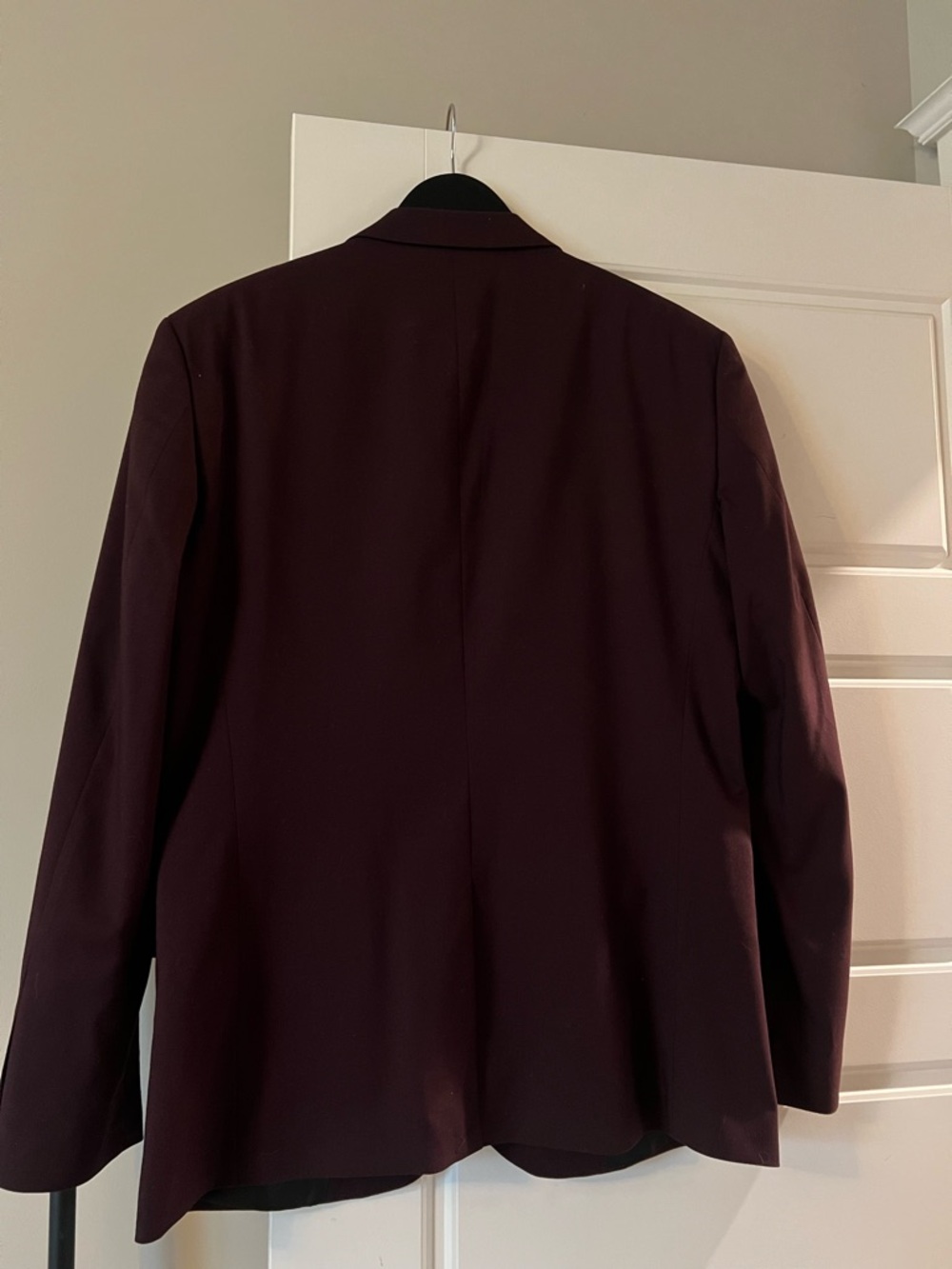 H&M Men's Dark Burgundy Blazer - Picture 2 of 2